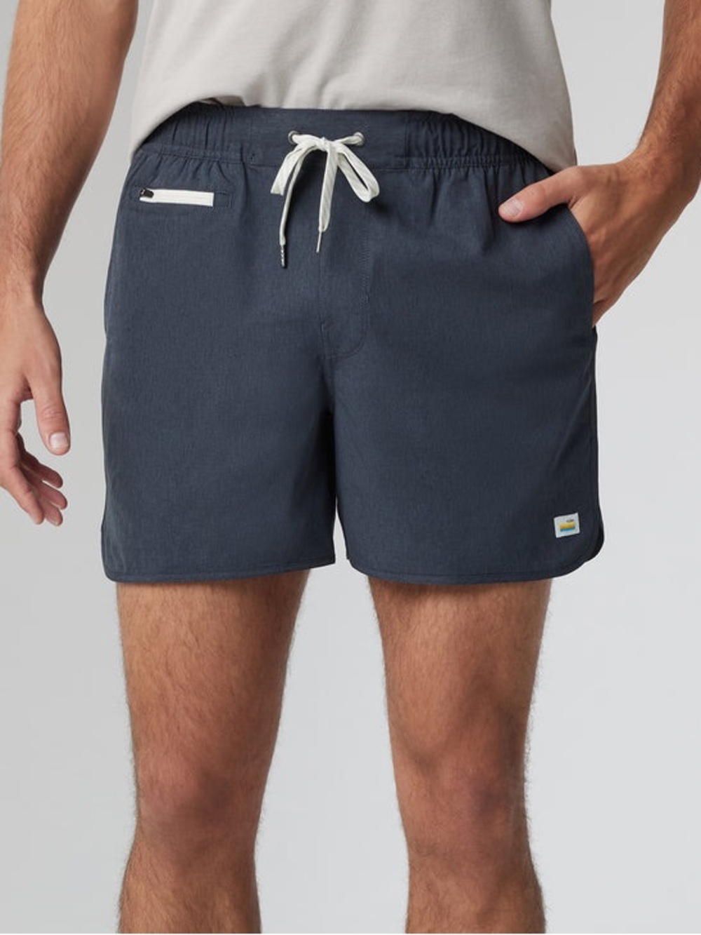 Vuori Shorts Black V330 Men's Size Large Gym Pickleball Tennis gray